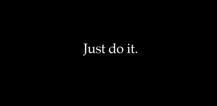 Just Do It